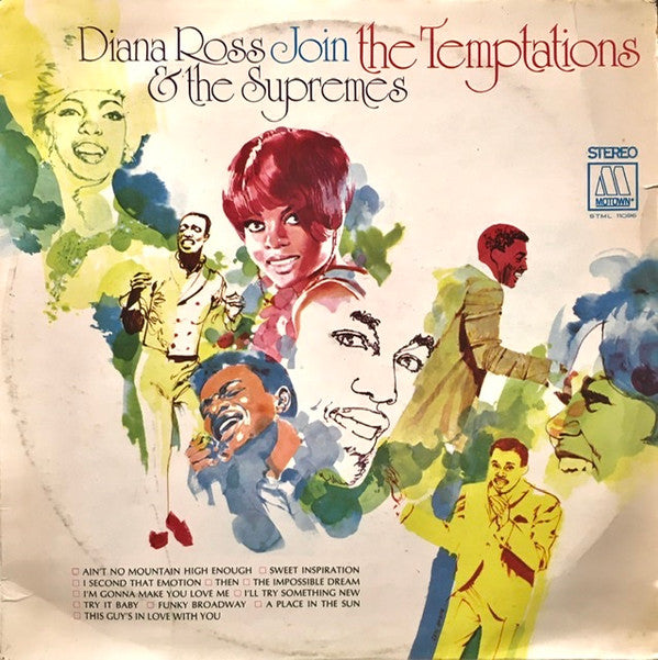 The Supremes Join The Temptations : Diana Ross & The Supremes Join The Temptations (LP, Album)