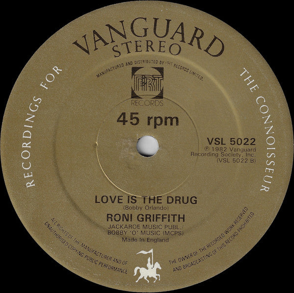 Roni Griffith : (The Best Part Of) Breakin' Up / Love Is The Drug (12")