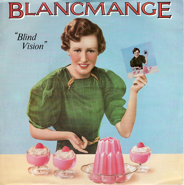 Blancmange : Blind Vision (7", Single, Pap)