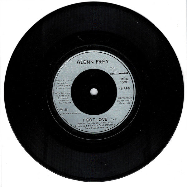 Glenn Frey : You Belong To The City (7")