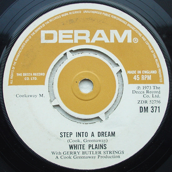 White Plains : Step Into A Dream (7", Single)