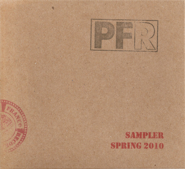 Various : PFR Sampler Spring 2010 (CDr, CD-ROM, Album, Comp, Promo)