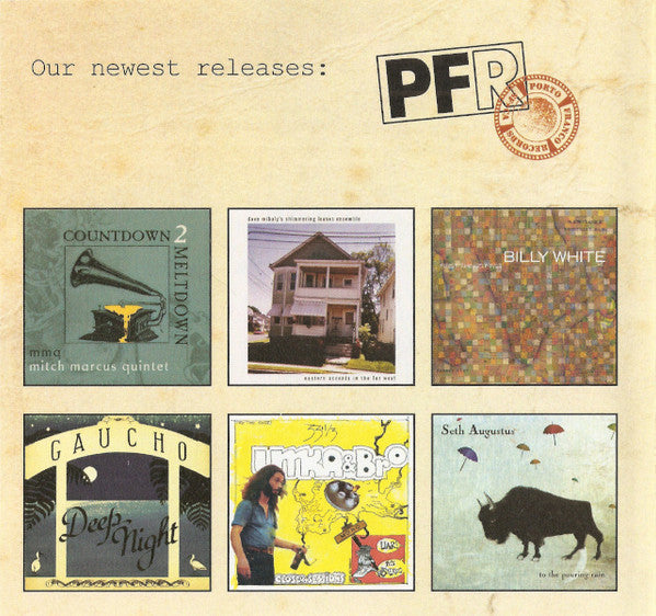 Various : PFR Sampler Spring 2010 (CDr, CD-ROM, Album, Comp, Promo)