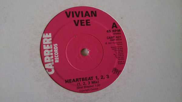 Vivien Vee : Heartbeat (12")