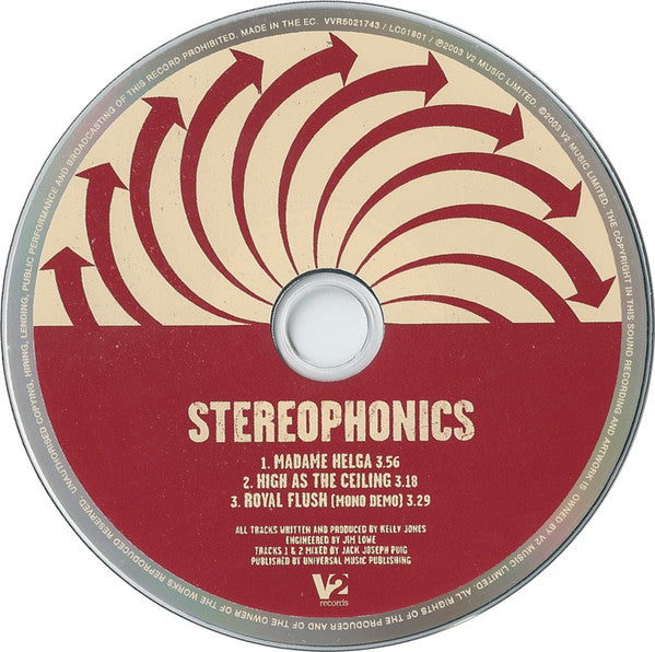Stereophonics : Madame Helga (CD, Single)