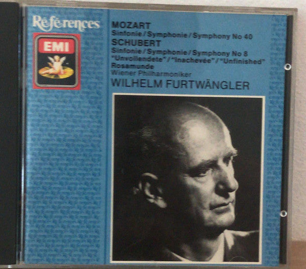 Wolfgang Amadeus Mozart, Franz Schubert, Wilhelm Furtwängler, Wilhelm Furtwängler : Symphony No 40 / Symphony No 8 (Unfinished'' / Rosamunde (CD, Comp)