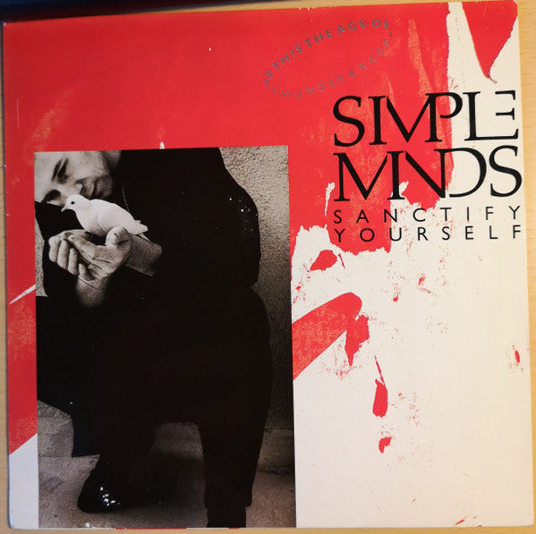 Simple Minds : Sanctify Yourself (7", Single, Glo)