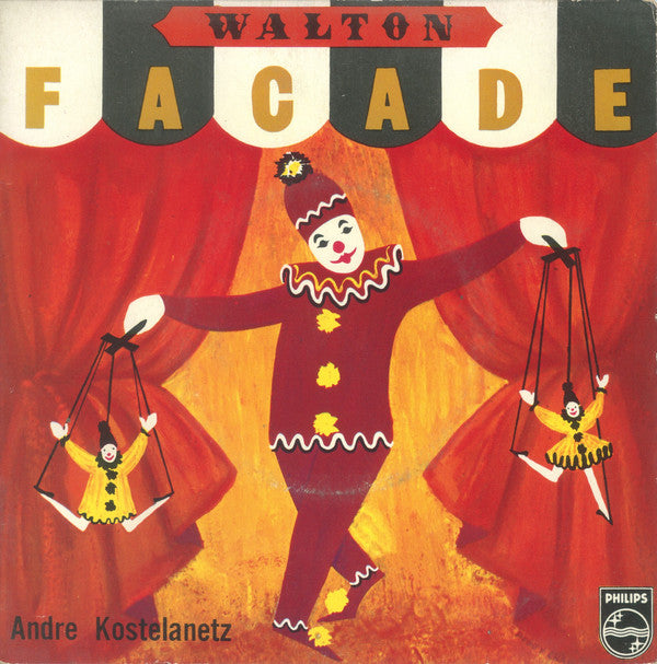 Sir William Walton - The New York Philharmonic Orchestra conducted by André Kostelanetz : Facade (7", EP)