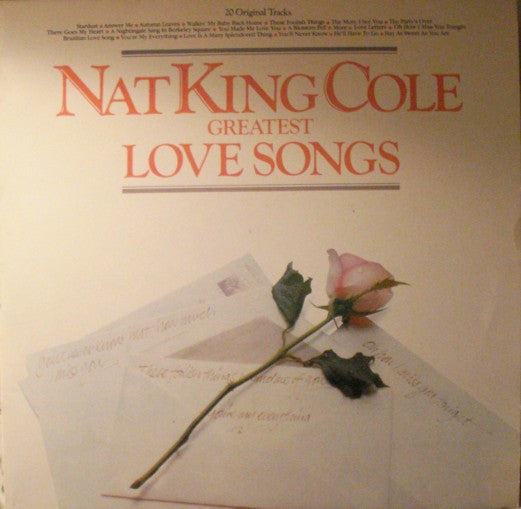 Nat King Cole : 20 Greatest Love Songs (LP, Comp, Mono, RM)