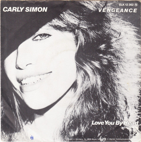 Carly Simon : Vengeance (7", Single)