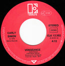 Carly Simon : Vengeance (7", Single)