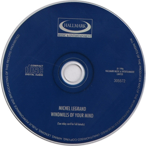 Michel Legrand : Windmills Of Your Mind (CD, Comp)