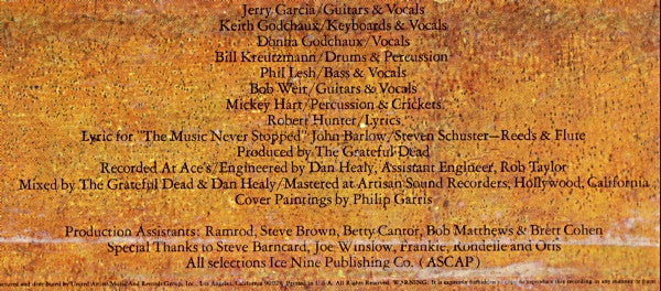 The Grateful Dead : Blues For Allah (LP, Album, Jac)