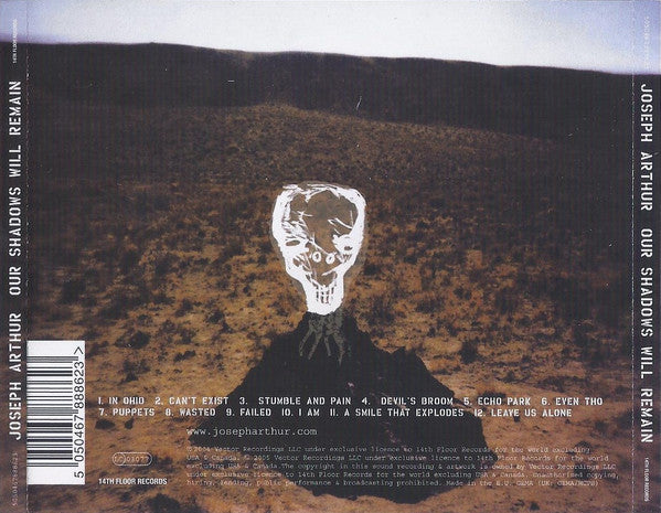 Joseph Arthur : Our Shadows Will Remain (CD, Album)