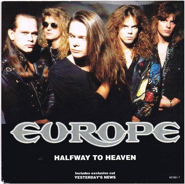 Europe (2) : Halfway To Heaven (7", Single)