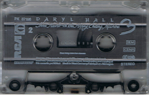 Daryl Hall : Three Hearts In The Happy Ending Machine (Cass, Album)