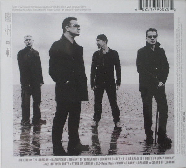 U2 : No Line On The Horizon (CD, Album + DVD-V + Box, Ltd)