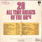 Various : 20 All Time Greats Of The 50's (LP, Comp)