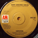 Carpenters : Merry Christmas Darling (7", Single, Sol)