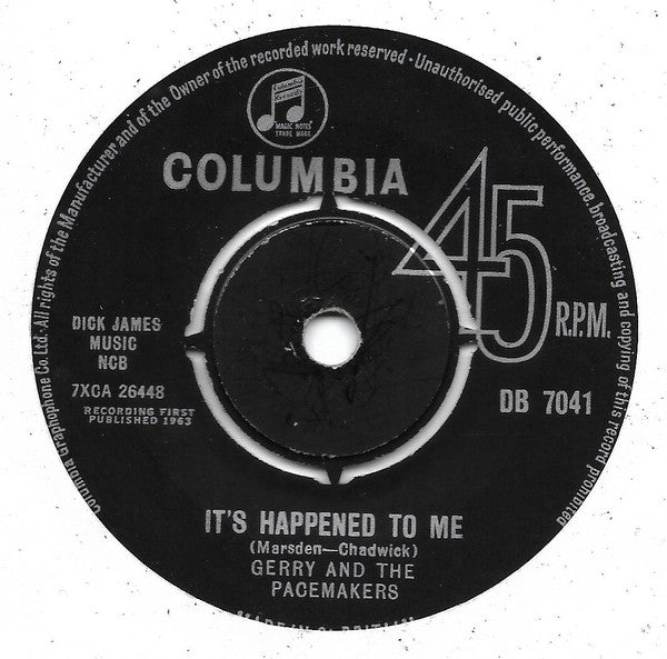 Gerry & The Pacemakers : I Like It (7", Single)