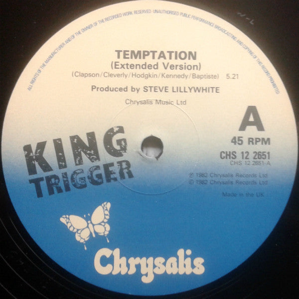 King Trigger : Temptation (12", Single)