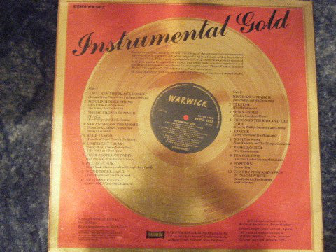 Various : Instrumental Gold (LP, Comp)