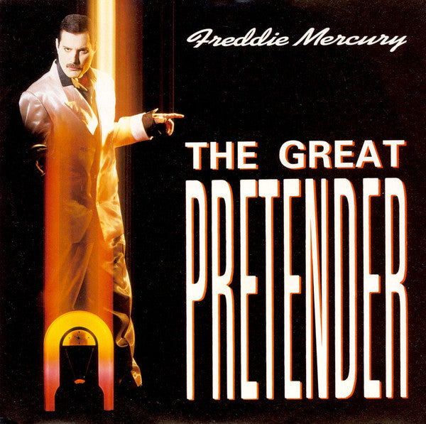Freddie Mercury : The Great Pretender (7", Single, Sil)