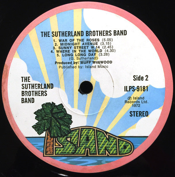 Sutherland Brothers : The Sutherland Brothers Band (LP, Album)