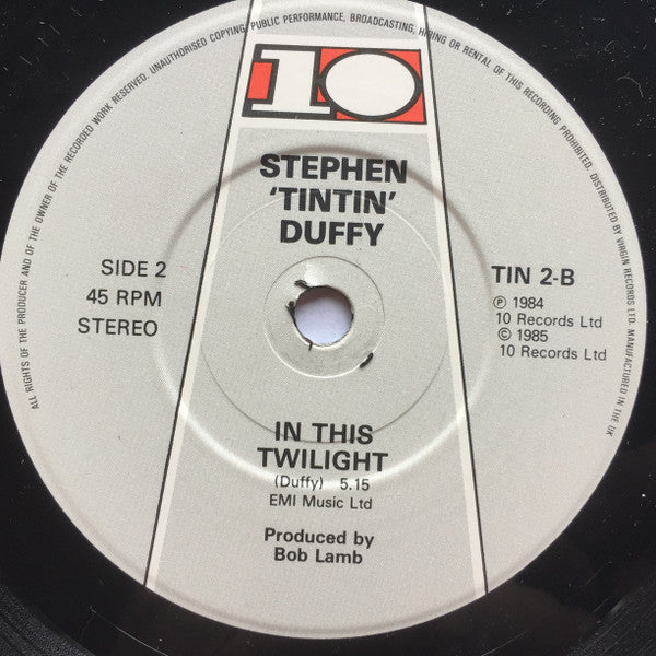 Stephen Duffy : Kiss Me (7", Single)