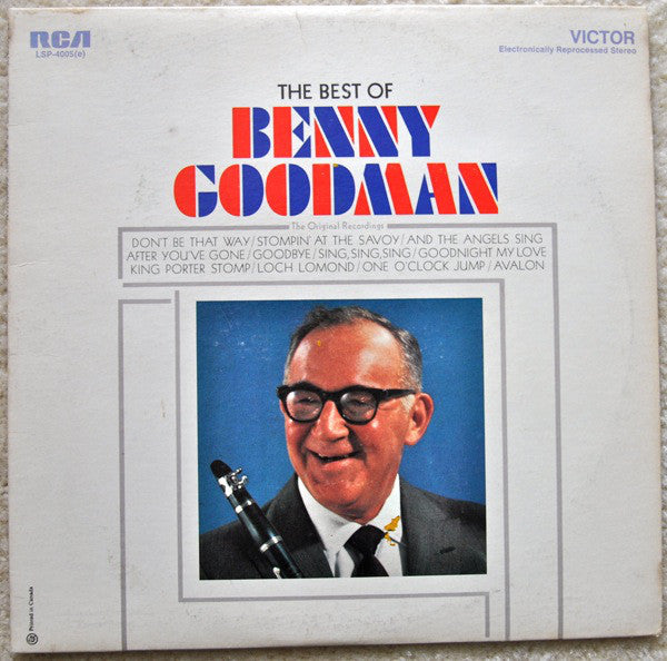 Benny Goodman : The Best Of Benny Goodman (LP, Comp)