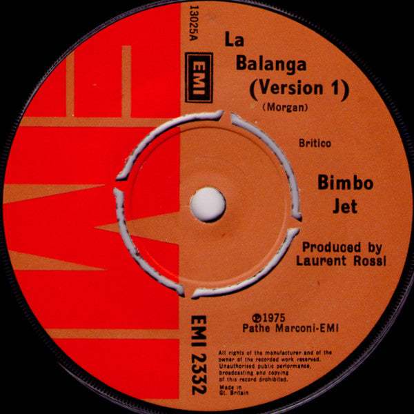 Bimbo Jet : La Balanga (7", Single)