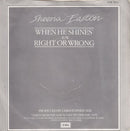 Sheena Easton : When He Shines (7", Single)