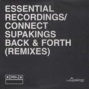The Supakings : Back & Forth (Remixes) (12", Promo)