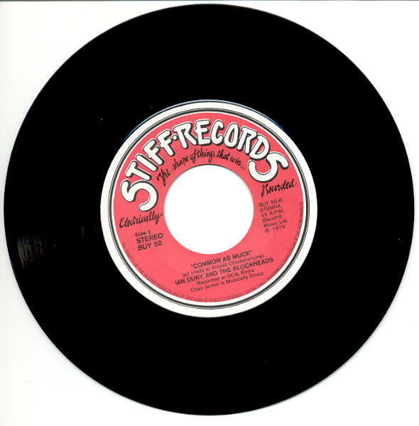 Ian Dury And The Blockheads : Reasons To Be Cheerful (Part Three) (7", Single)