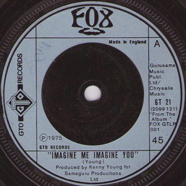 Fox (3) : Imagine Me Imagine You (7", Single, Inj)