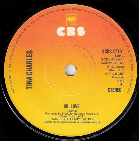 Tina Charles : Dr. Love (7", Single)