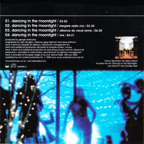 Toploader : Dancing In The Moonlight (CD, Single, RE)