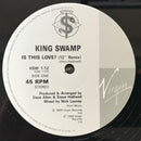 King Swamp : Is This Love? (12", Single, Gat)