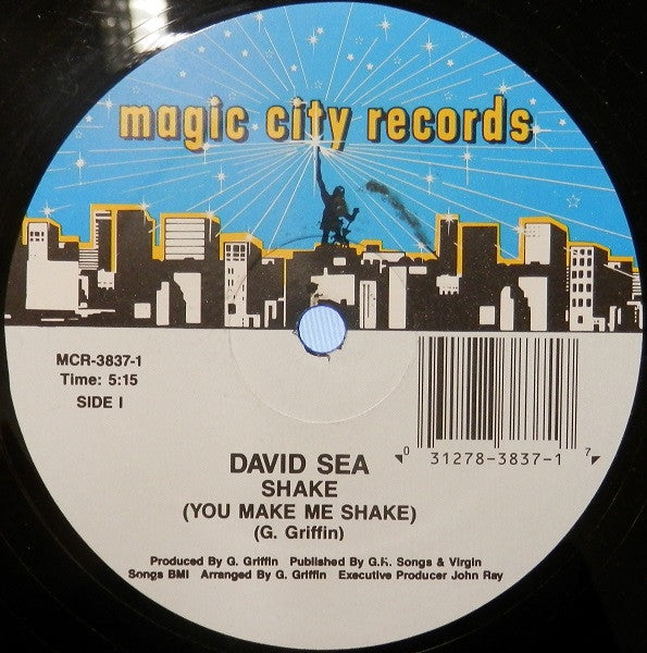 David Sea : Shake (You Make Me Shake) (12")