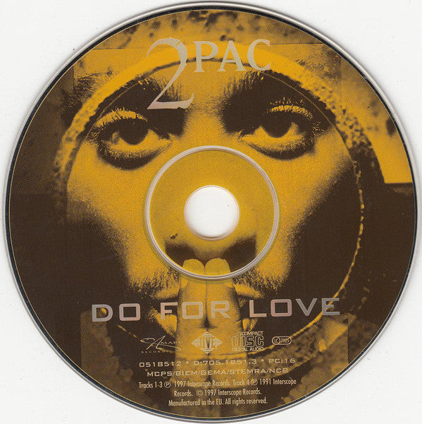 2Pac : Do For Love (CD, Single)