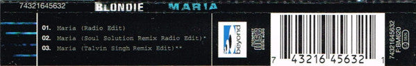Blondie : Maria (CD, Single)