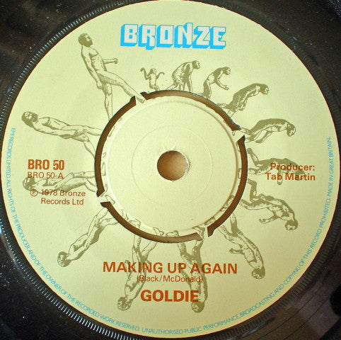 Goldie (7) : Making Up Again (7", Single)