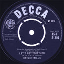 Hayley Mills : Let's Get Together (7", Single)