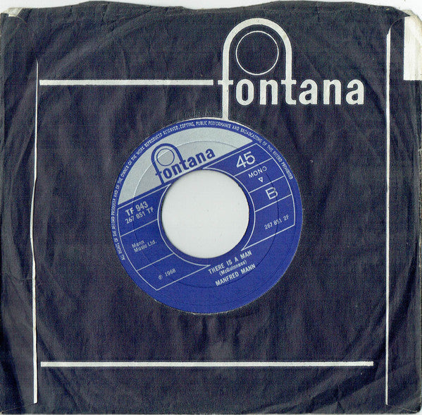 Manfred Mann : My Name Is Jack (7", Single, Mono, Lar)