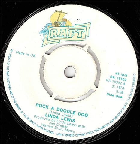 Linda Lewis : Rock A Doodle Doo (7", Single, Pus)
