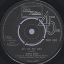 Diana Ross : All Of My Life (7", Single, Pus)