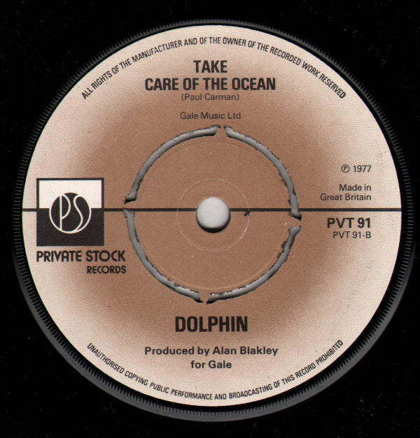 Dolphin (12) : Only Seventeen (7", Single)