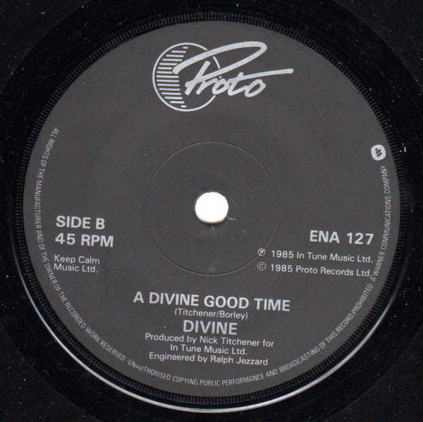 Divine : Twistin' The Night Away (7")