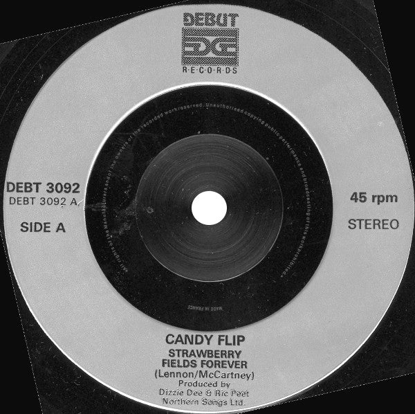 Candy Flip : Strawberry Fields Forever (7", Single, Sil)