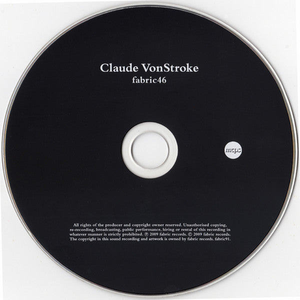 Claude VonStroke : Fabric 46 (CD, Mixed)